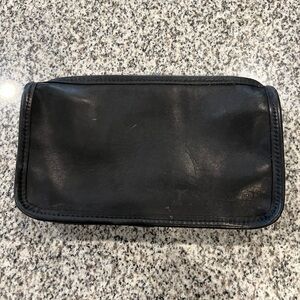 Vintage Coach Chunky Makeup case -Black